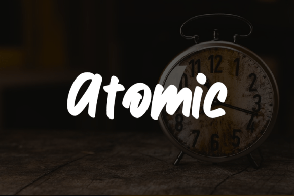 Atomic: A Handwritten Script Font for Modern Editorial Warmth