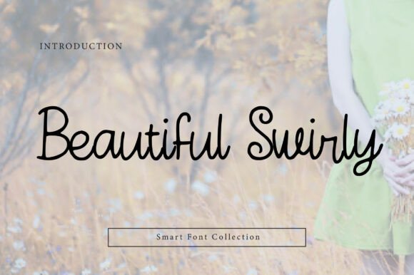 Beautiful Swirly: An Elegant Font for Digital Brand Identity