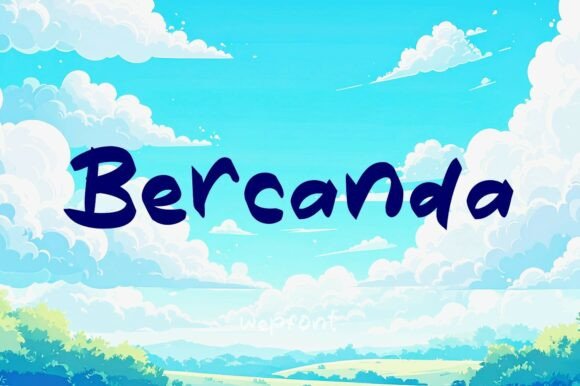 Bercanda: The Playful Script Font for a Memorable Brand Identity