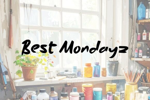 Best Mondayz: An Effervescent Script Font for Digital Optimism