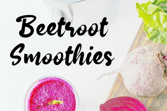 Bringing Your Craft to Life With the Beetroot Smoothies Font
