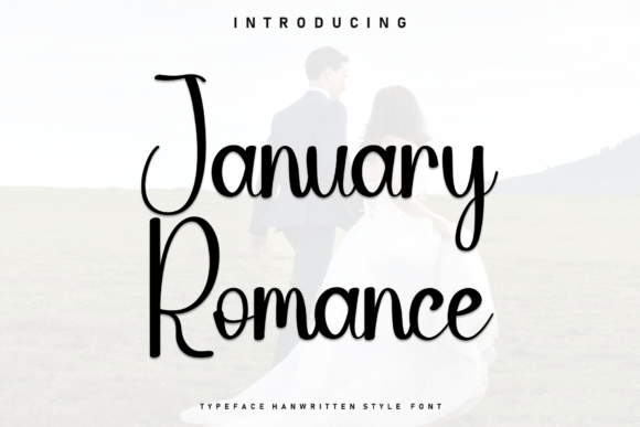 Finding My New Favorite Font: January Romance Typeface