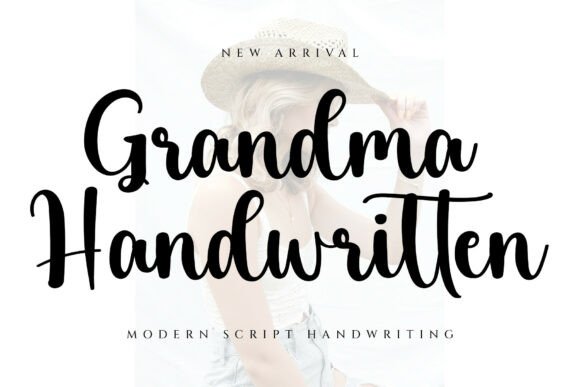 Grandma Handwritten: A Charming Script Font for Makers