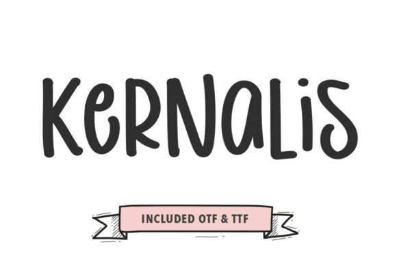 Kernalis: A Designer's Honest Review of This Expressive Brush Font