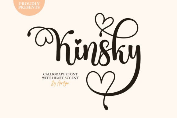 Kinsky: A Modern Calligraphy Font for Editorial Refinement
