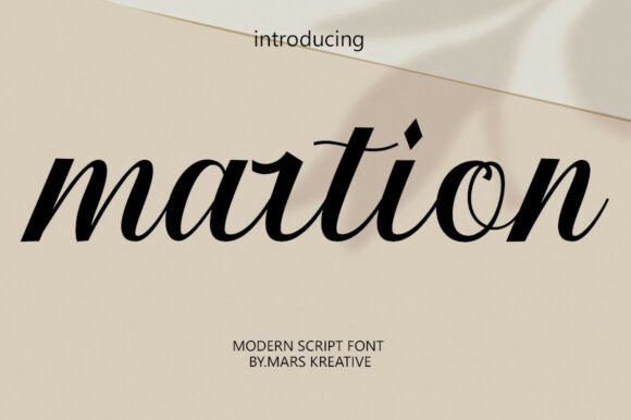 Martion Font: A Designer's Secret for Confident Campaign Typography