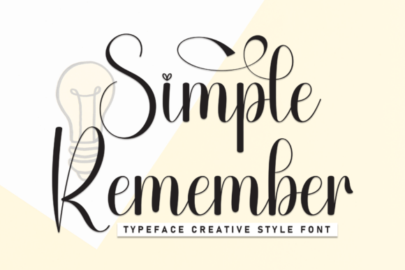 Simple Remember: The Handwritten Font That Feels Like a Real Conversation