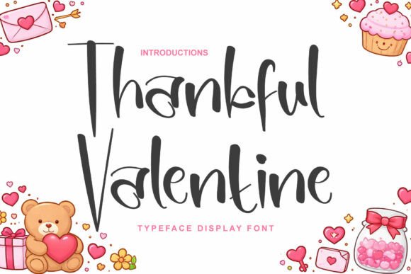 Thankful Valentine: A Modern Script Font for Digital Brands