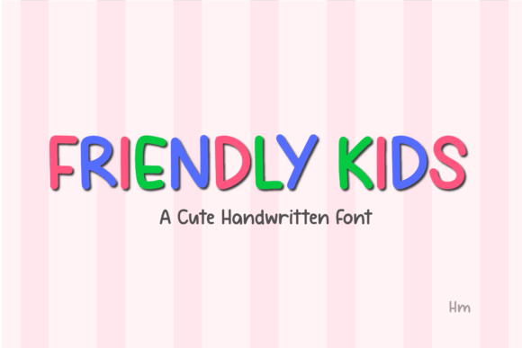 The Friendly Kids Font: A Crafters Toolkit for Playful Products